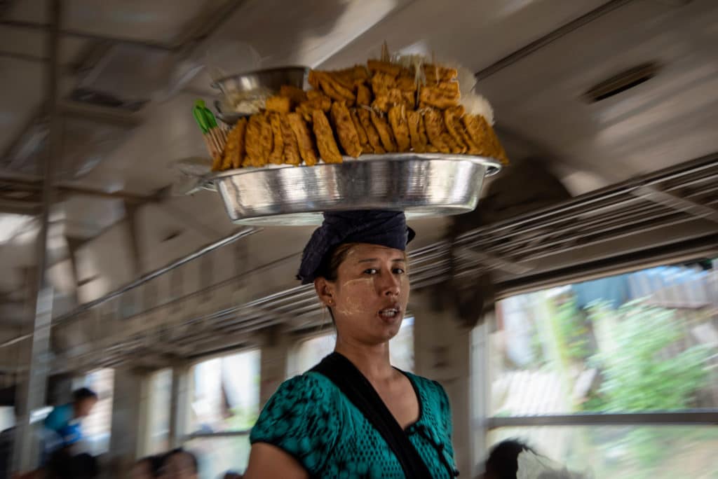 Yangon - Circular Train - Catering
