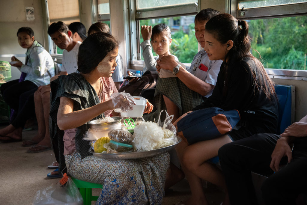 Yangon - Circular Train - Catering